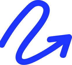 flecha azul